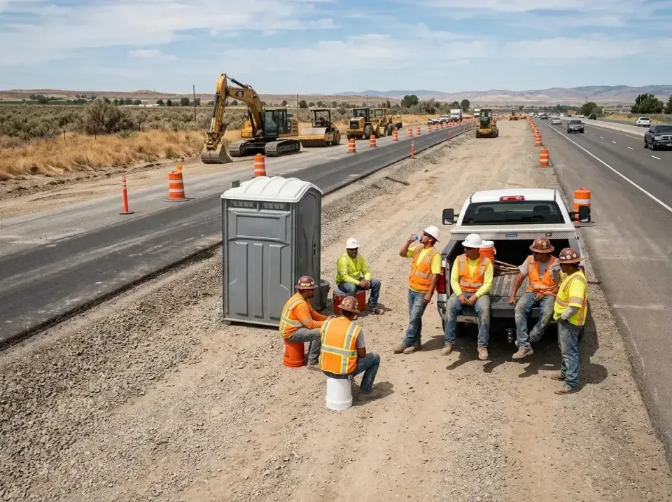 highway-road-construction-crew-007 — frequently asked questions, Porta Potty and Restroom Rentals in Uniontown, PA